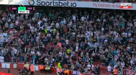 Hinchas del Tottenham abandonan a los 35 del 1T tras goleada del Arsenal en Premier League Hinchas del Tottenham abandonan a los 35 del 1T tras goleada del Arsenal en Premier League