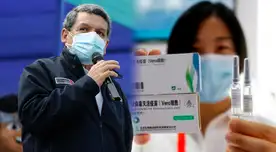 Ministro de Salud confía en los productos del laboratorio chino.