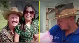 El Gringo Karl disfruta de la vida en familia con su prometida y su bebe.