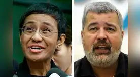 Los periodistas fueron reconocidos por su trabajo en Filipinas y Rusia.