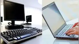 La laptop tiene la ventaja de ser portable para llevarlo a todos lados.