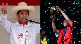 Pedro Castillo felicitó a Francesco de la Cruz Pedro Castillo felicitó a Francesco de la Cruz