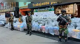 Policía intervino cada eslabón del comercio de droga.