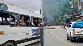 Autos de CORAH terminaron con las lunas destrozadas tras el ataque Autos de CORAH terminaron con las lunas destrozadas tras el ataque