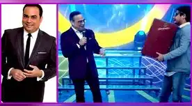 Gilberto Santa Rosa es sorprendido por producción de Esto es Guerra con cajón peruano