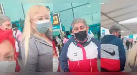 Susy Díaz se fue de viaje con Walter y Deysi Araujo.