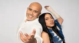 Marco Romero junto Renata Flores.