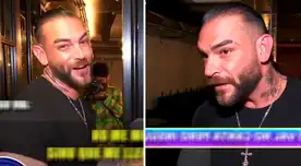 Diego Val se mostró molesto al hablar con las cámaras de Magaly Medina.