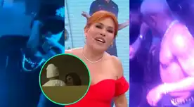Magaly Medina recordó el ampay de Nesty besando a Yahaira Plasencia, y dejó entrever que a Jefferson Farfán ni le habría importado, pues lo contrató para su festejo.