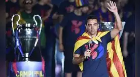 Si cumplió el sueño de  Xavi Hernández de dirigir al equipo  del Barcelona equipo en el cual destacó.