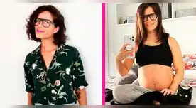 Eva Bracamonte se mostró emocionada por el nacimiento de su pequeña.