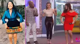 Tula Rodríguez enseña a boricuas a bailar huayno.