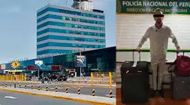 El mexicano pretendía sacra droga del país encaletado en sus maletas