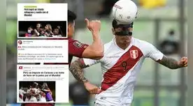 Perú derrotó 2-1 a Venezuela como visitante y los medios internacionales se pronunciaron. Foto: composición/GLR
