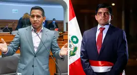 Elvis Vergara, vocero de Acción Popular, aprobó la elección de Juan Carrasco como nuevo ministro de Defensa.