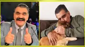 Jorge Henderson incentiva a la adopción junto a su buen 'Pepón'.