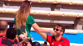 Pedida de mano en la final de la Copa Libertadores 2021 fue la gran sensación del partido.