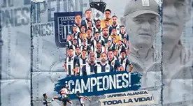 Alianza Lima sumó su estrella 24 en el fútbol peruano.