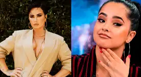 Demi Lovato le concedió una entrevista a su extelonera Becky G en Facebook.