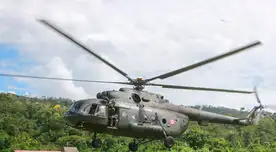 Encuentran helicóptero que cayó en Huarochirí cuando apoyaba al Midis.