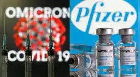 Vacuna Pfizer sería efectiva contra variante ómicron con tres dosis.