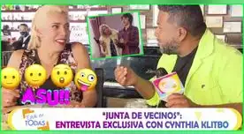 Cinthya Klitblo se confiesa para Estás en todas y dio detalles de 'Junta de vecinos'