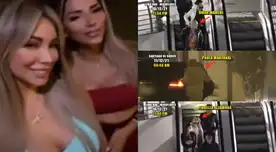 Las modelos Paula Manzanal y Fiorella Alzamora fueron captadas en un conocido local de Miraflores, dónde se habrían vacilado en el box del 'Rey de los casinos'.