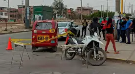 Agentes policiales llegaron hasta el lugar para recoger todas las pruebas e iniciar con las investigaciones