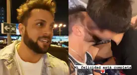 Nicola Porcella se mostró feliz de poder abrazar nuevamente a su pequeño Adriano, quien dejó en claro le trae la felicidad más grande.