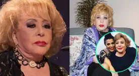 La madre de Alejandra Guzmán, Silvia Pinal, llegó al centro médico gracias a sus familiares.