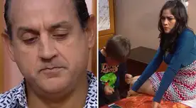 Miguel Ignacio lee la carta que le dejó Gladys antes de abandonarlo.