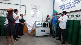 Nuevo generador de oxígeno.