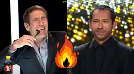 En Yo Soy Grandes Batallas Internacionales, Mauri Stern comparó con los Minions al imitador de DJ Bobo y le dio con palo por su interpretación. En Yo Soy Grandes Batallas Internacionales, Mauri Stern comparó con los Minions al imitador de DJ Bobo y le dio con palo por su interpretación.