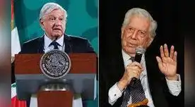 “Me dio gusto constatar la decadencia de Vargas Llosa”: opinó López Obrador sobre el nobel peruano. “Me dio gusto constatar la decadencia de Vargas Llosa”: opinó López Obrador sobre el nobel peruano.