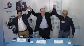 Rafael López Aliaga realizó una conferencia de prensa donde presentó nuevas alianzas estratégicas con Perú Nación y Perú Patria Segura, Fotos Antonio Melgarejo/La República