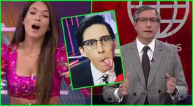 Jazmín Pinedo le manda saludos a Sebastián Salazar.