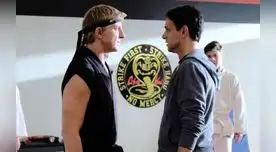 En el quinto episodio de la cuarta temporada de Cobra Kai, Daniel LaRusso y Johnny Lawrence pelean nuevamente. Foto: Netflix.