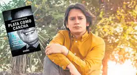 Periodista Christopher Acosta, autor del libro Plata como cancha