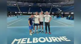 Novak sigue entrenando esperando tener la oportunidad de jugar en el Abierto de Australia. Novak sigue entrenando esperando tener la oportunidad de jugar en el Abierto de Australia.