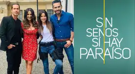 Actores que participaron en la serie Sin senos sí hay paraíso.