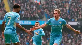 Manchester City vs. Chelsea: el espectacular gol de Kevin de Bruyne para el 1-0 en el partidazo