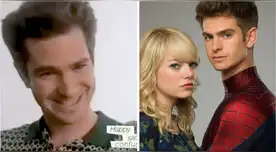 La reacción de Emma Stone al enterarse que Andrew Garfield le mintió