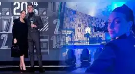 Georgina Rodríguez acompañó a Cristiano Ronaldo a la ceremonia de los Premios The Best. Georgina Rodríguez acompañó a Cristiano Ronaldo a la ceremonia de los Premios The Best.