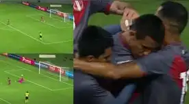 Alex Valera hace gritar a la hinchada tras el segundo gol en el Perú vs Jamaica Alex Valera hace gritar a la hinchada tras el segundo gol en el Perú vs Jamaica
