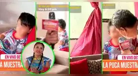 El pequeño de tan solo 2 años y medio se robó el show en pleno programa en vivo.