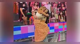 El esperado encuentro entre Johanna San Miguel El esperado encuentro entre Johanna San Miguel