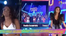Thalía Estabridis y Tracy Freundt: grabaron proyecto de televisión y se fueron a América TV