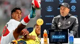 Renato Tapia regresó a España con una molestia y su DT en Celta descargó contra la selección peruana.