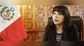 Mirtha Vásquez tras renunciar a la Presidencia del Consejo de Ministros.