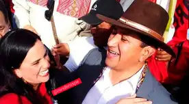 Guido Bellido y Verónika Mendoza protagonizaron un momento que los usuarios recogieron.